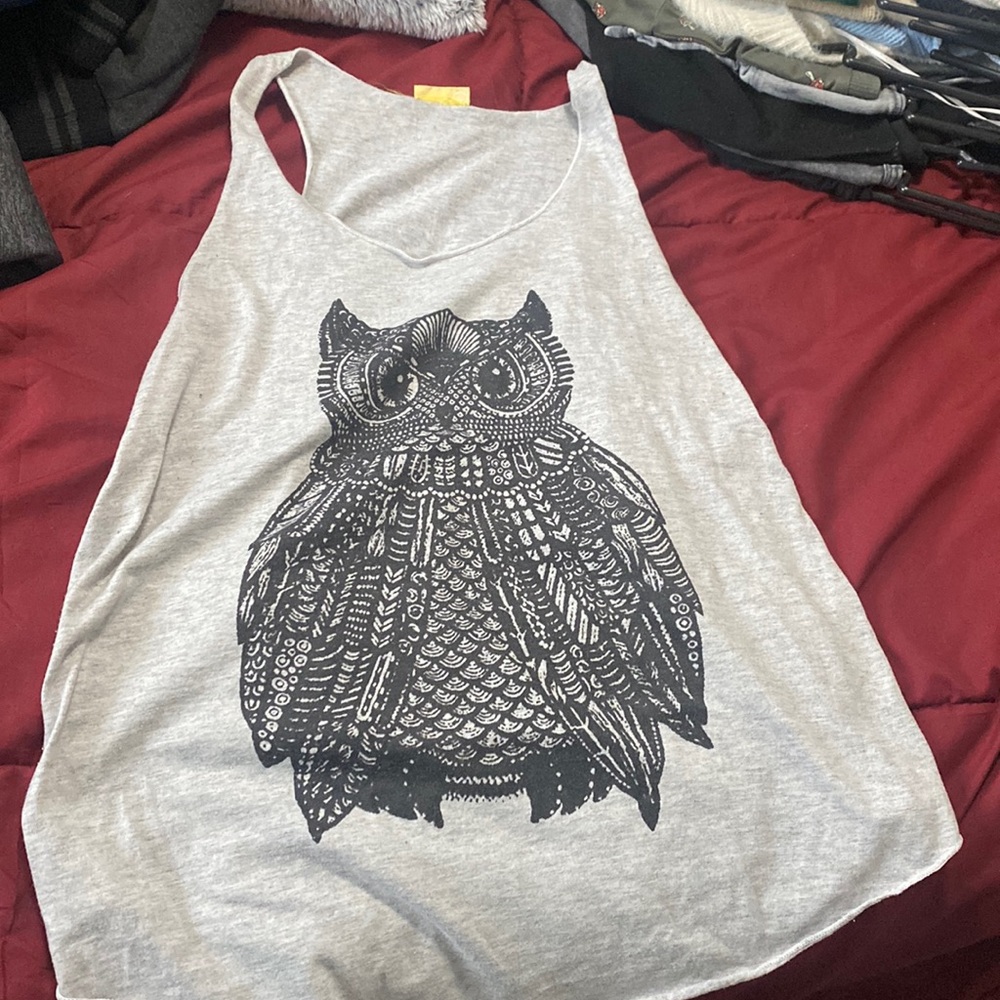 Owl tank top